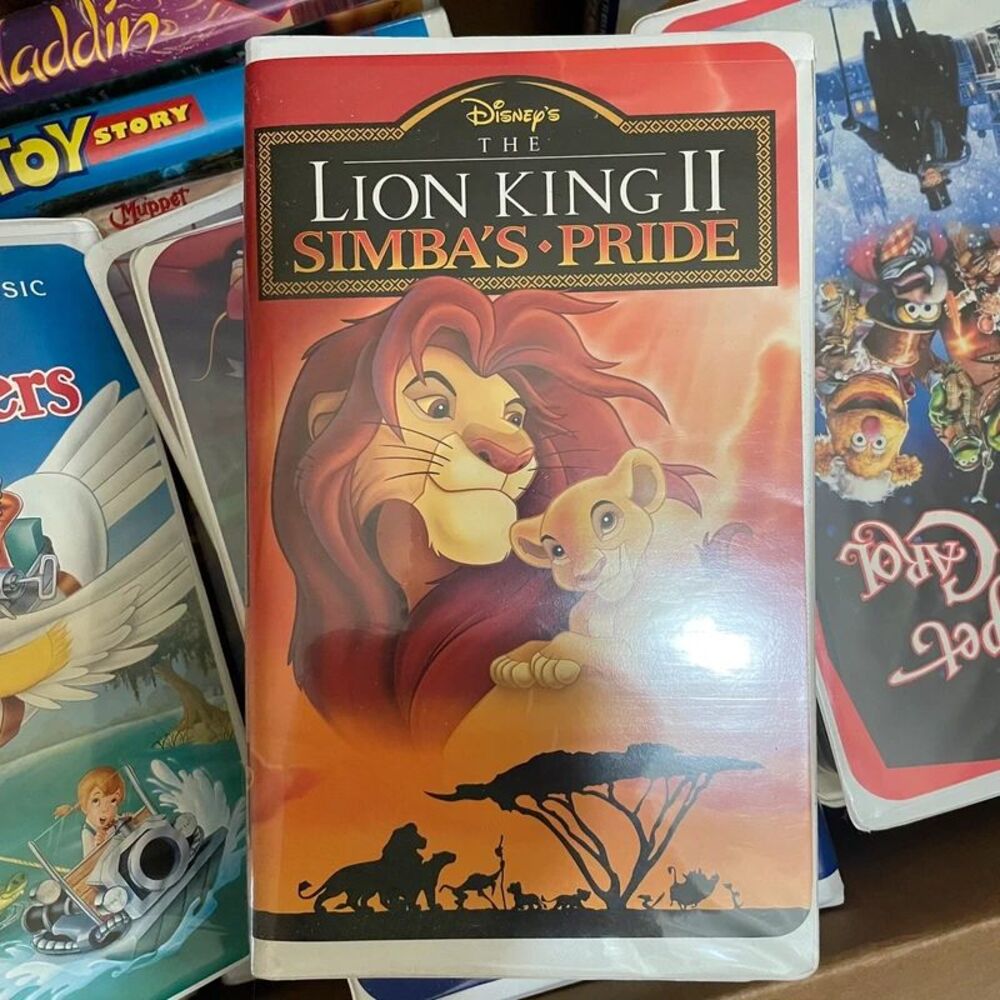 Lion King II Simba’s Pride VHS 1998 Disney